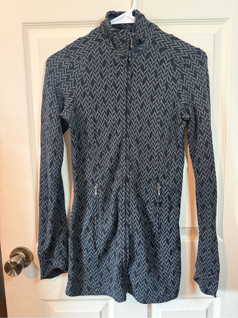 Ibex Merino Wool Full Zip Juliet Tunic Jacket Zip Pockets Woman’s Size XS